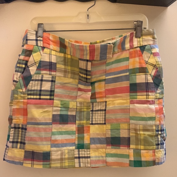 J Crew multi colored skirt really cute size 6 - Picture 3 of 9
